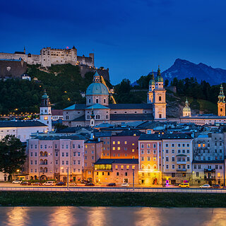 Austria - Salzburg - By night